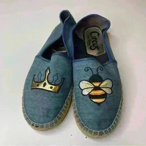 Sam Edelman Comfortable Canvas Shoe.Size 8.5